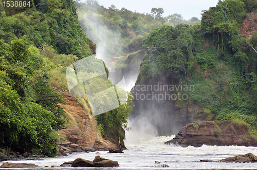 Image of pictorial Murchison Falls