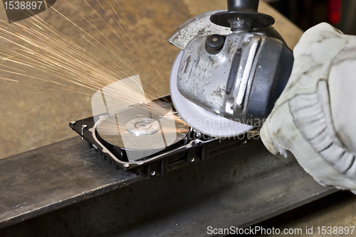 Image of circular saw detail