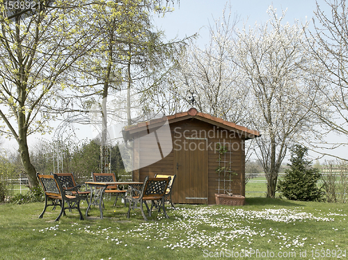 Image of peaceful summerhouse