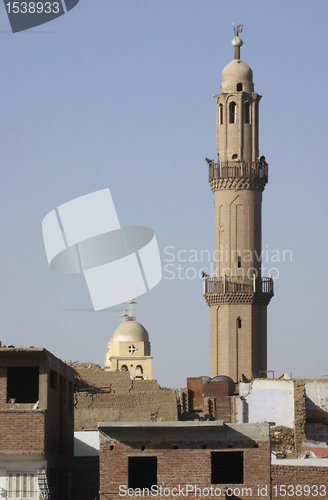 Image of minaret in Esna