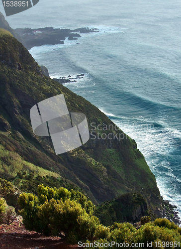 Image of coastal scenery at the Azores