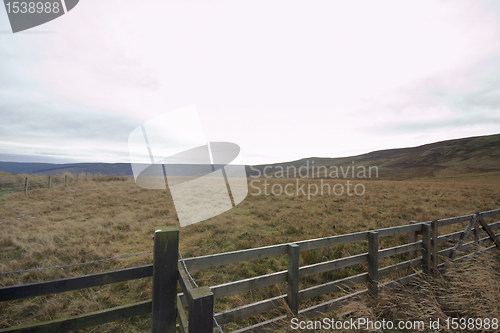 Image of timber fence in Scotland