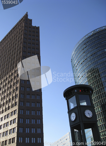 Image of near Potsdam Square at summer time