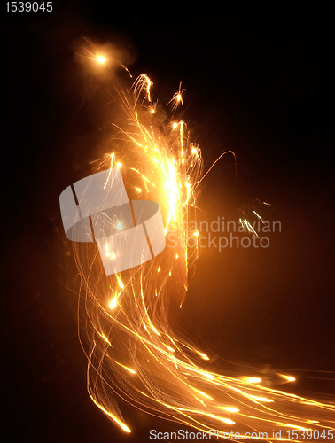 Image of dynamic pyrotechnics