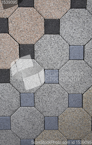 Image of geometric stone pattern