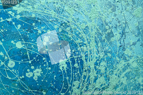 Image of abstract painting detail