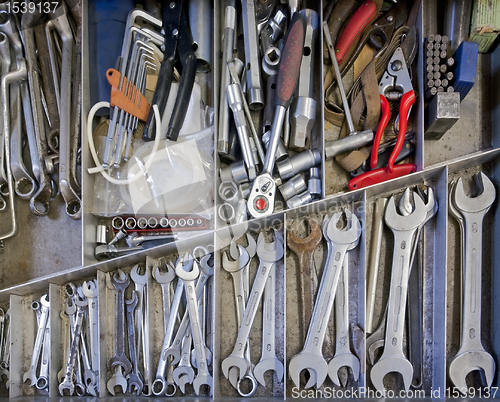 Image of various hand tools