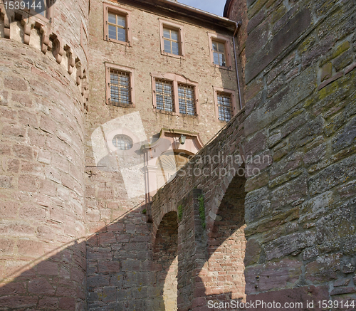 Image of sunny Wertheim Castle detail