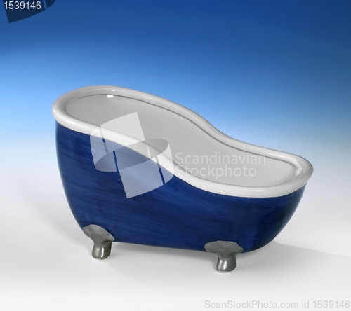 Image of porcelain bathtub
