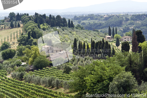 Image of Tuscany landscape