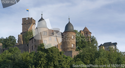 Image of Wertheim Castle at summer time