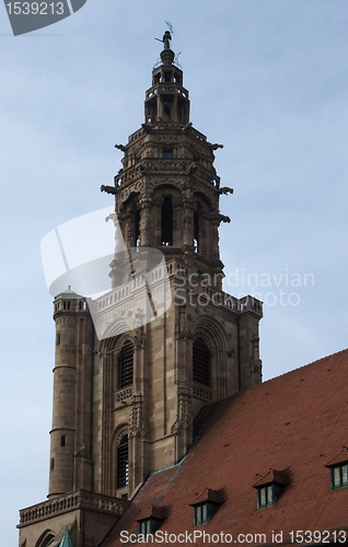 Image of steeple of the Kilianskirche