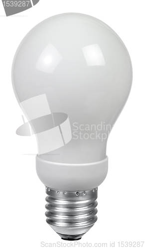 Image of isolated light bulb