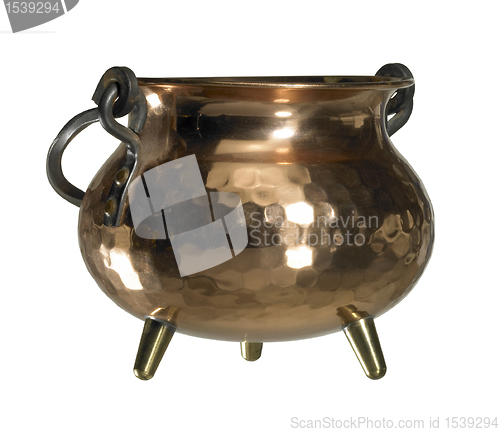 Image of copper cauldron