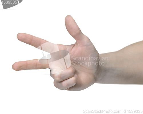 Image of counting hand