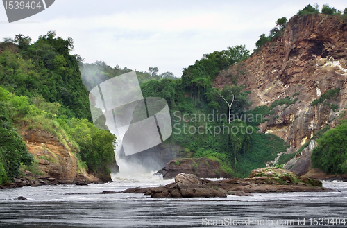 Image of pictorial view of the Murchison Falls