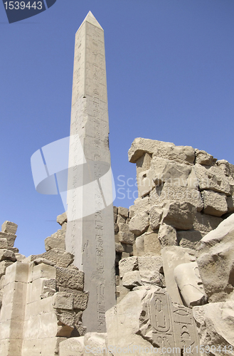 Image of Obelisk around Precinct of Amun-Re