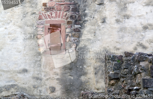 Image of wall detail of the Hochburg Emmendingen