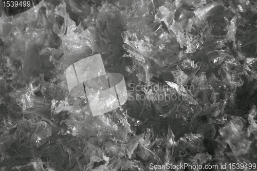 Image of plastic flakes background