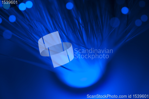 Image of Background with optical fibers