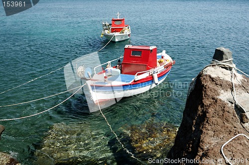 Image of Akrotiri boats 291