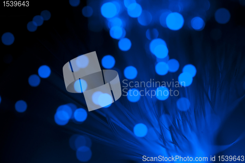 Image of Background with optical fibers