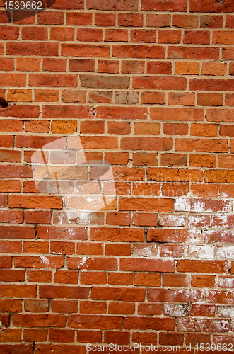 Image of Red brick wall.