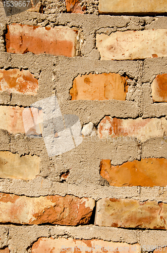 Image of Red brick wall. 