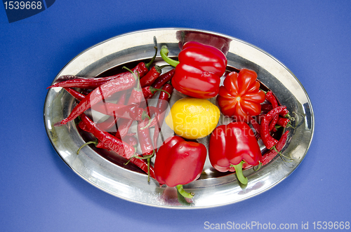 Image of Vegetables and fruits. 