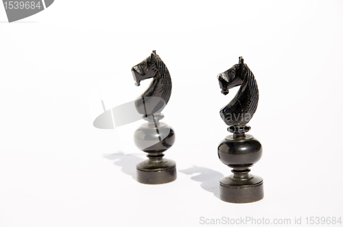Image of Chess figure horse. 
