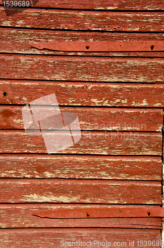 Image of Old wooden building wall. 