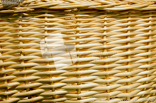 Image of Wicker basket background.