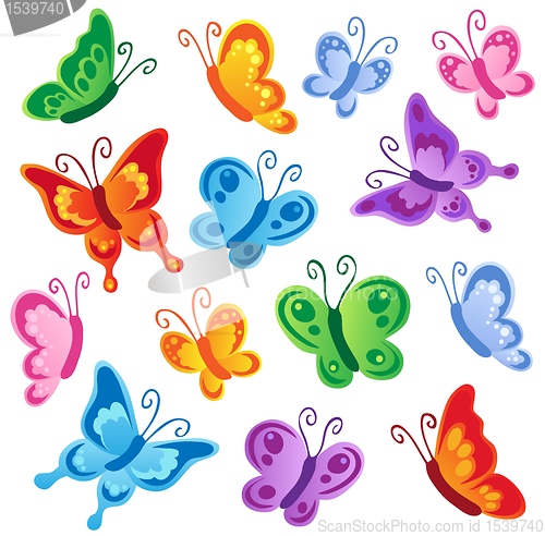 Image of Various butterflies collection 1