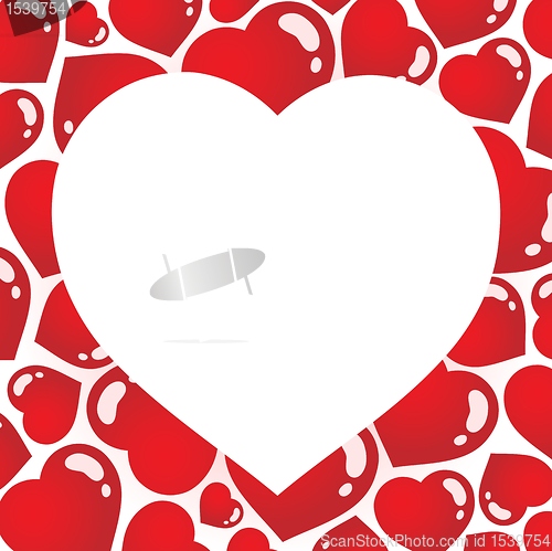 Image of Heart shaped frame 1