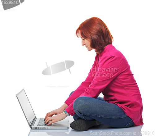 Image of woman with laptop