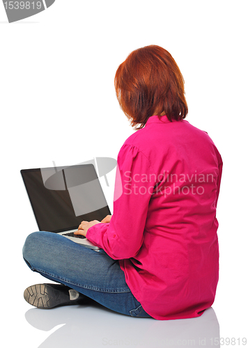 Image of woman at work