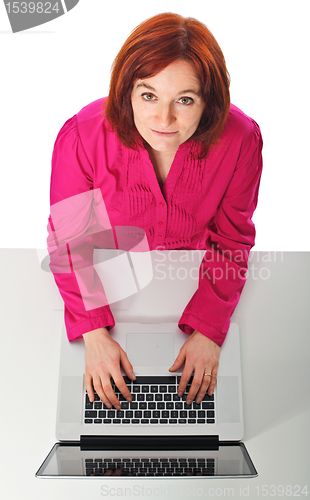 Image of woman at work