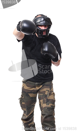 Image of krav maga fighter