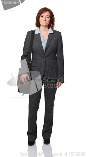 Image of woman with bag
