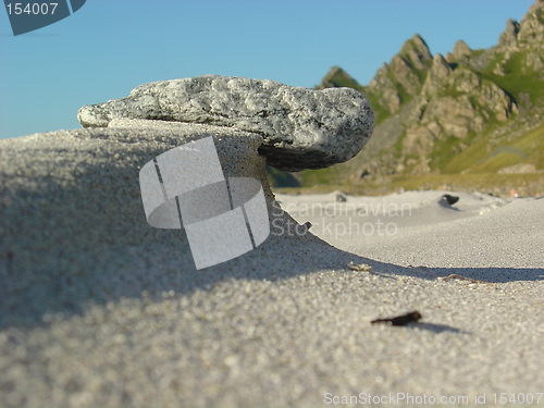 Image of stone on beach