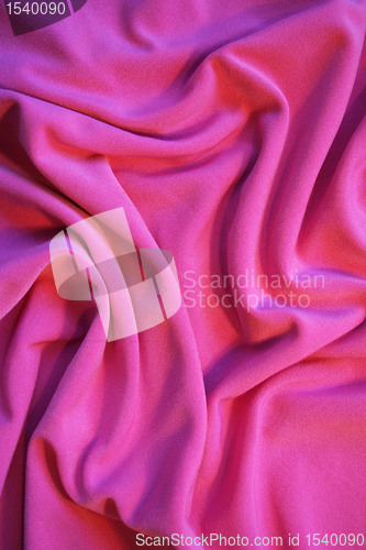 Image of Smooth elegant pink fabric