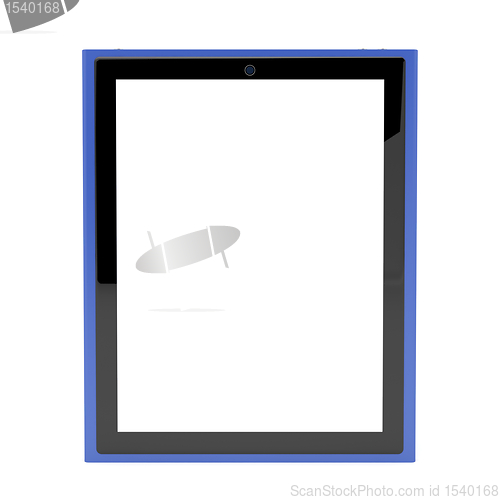 Image of Tablet with empty screen