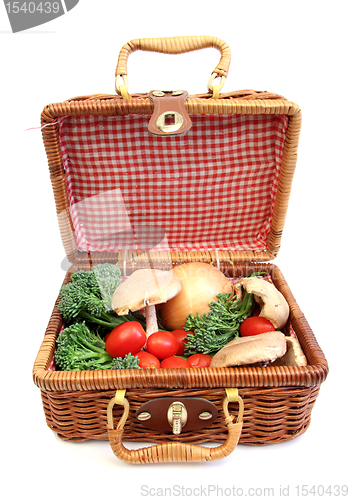 Image of vegetable basket