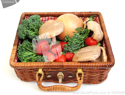 Image of vegetable basket