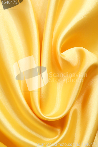 Image of Smooth elegant golden silk 