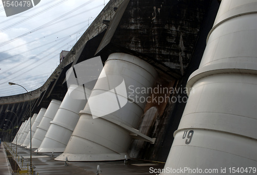Image of Itaipu biggest hydroelectric plant of the world