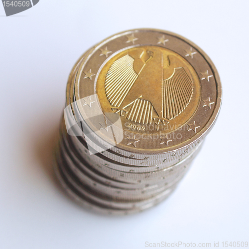 Image of Euro coins