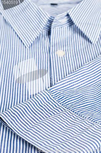 Image of Man's shirt, close up