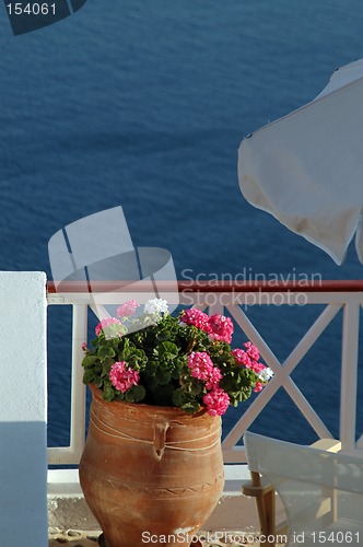 Image of santorini view