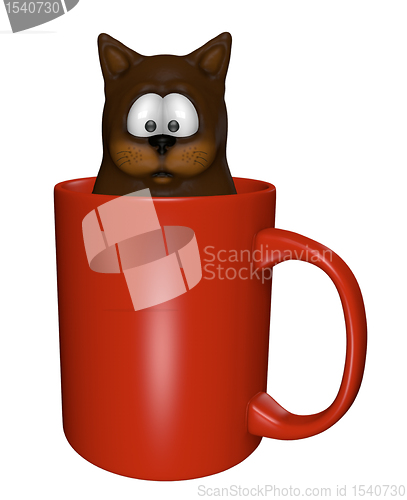 Image of coffee cat